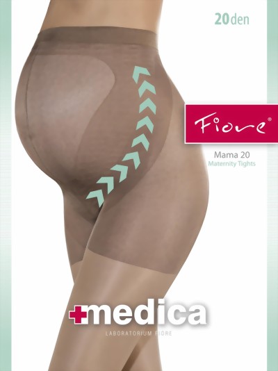 Fiore - Maternity tights Mama, 20 denier, graphite, size S Fiore - Maternity tights Mama, 20 denier, graphite, size S