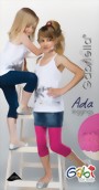 Gabriella - Classic opaque children's leggings Ada, white Gabriella - Classic opaque children's leggings Ada, white