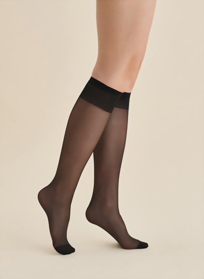 Gabriella - Classic knee highs 15 denier