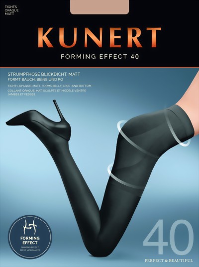 Kunert - Opaque body shaping tights Forming Effect 40, nude, size XL