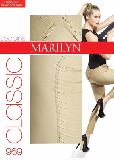 Marilyn - Elegant treggings with cotton Classic, 100 DEN Marilyn - Elegant treggings with cotton Classic, 100 DEN